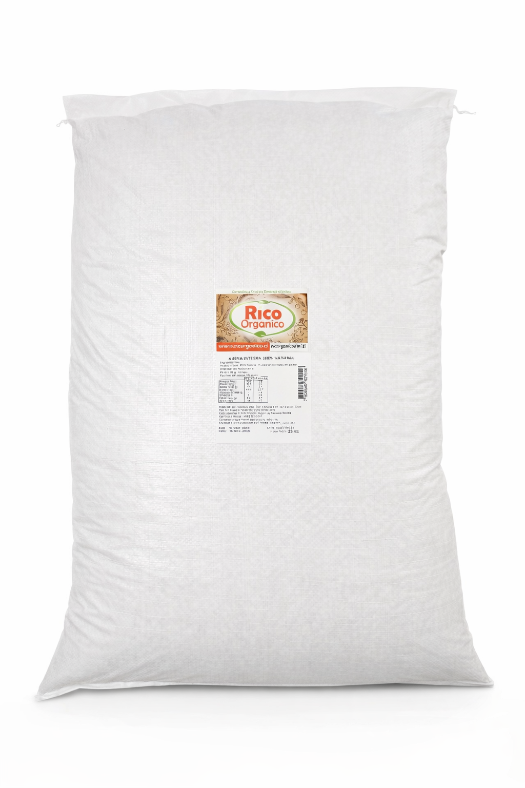 Harina de Avena RicOrganico granel 25 kg